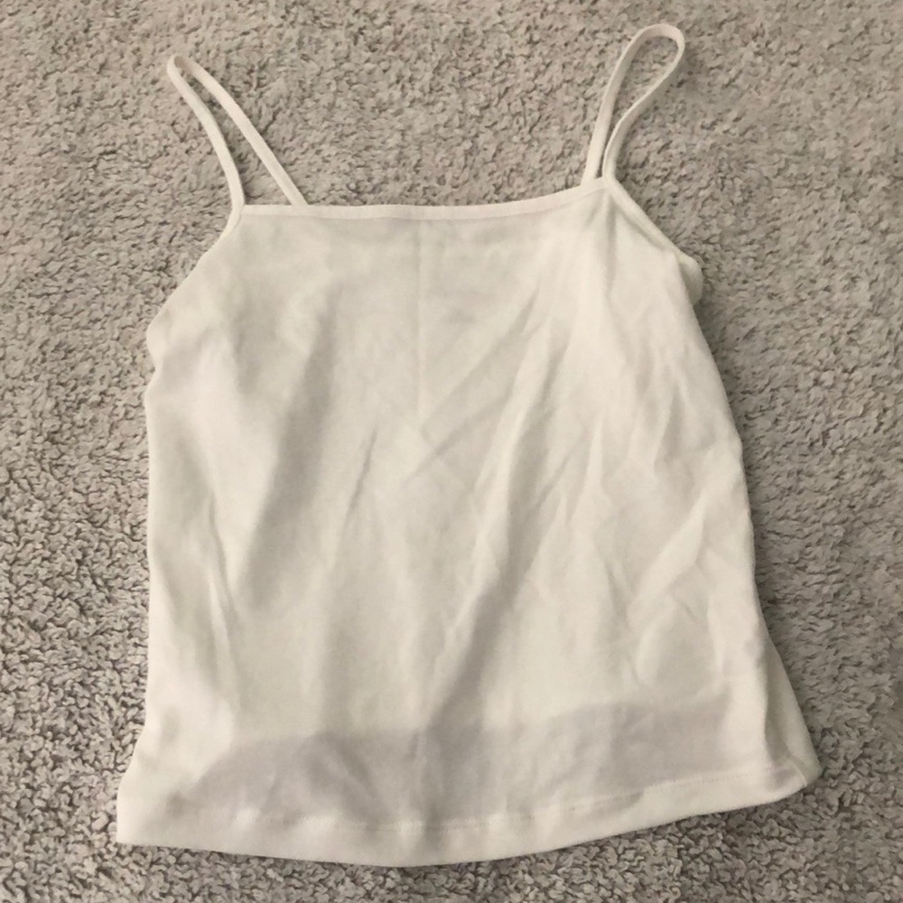 Basic white tank